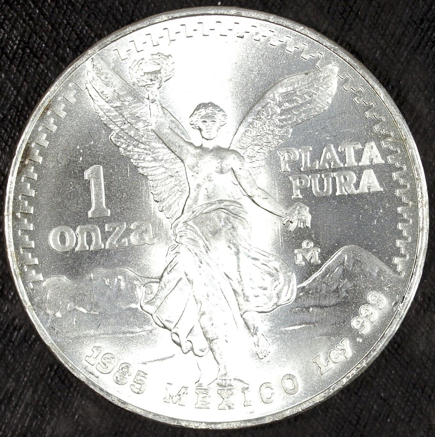1985 Mexico Silver(.999) Libertad Brilliant Uncirculated ☆☆ 400