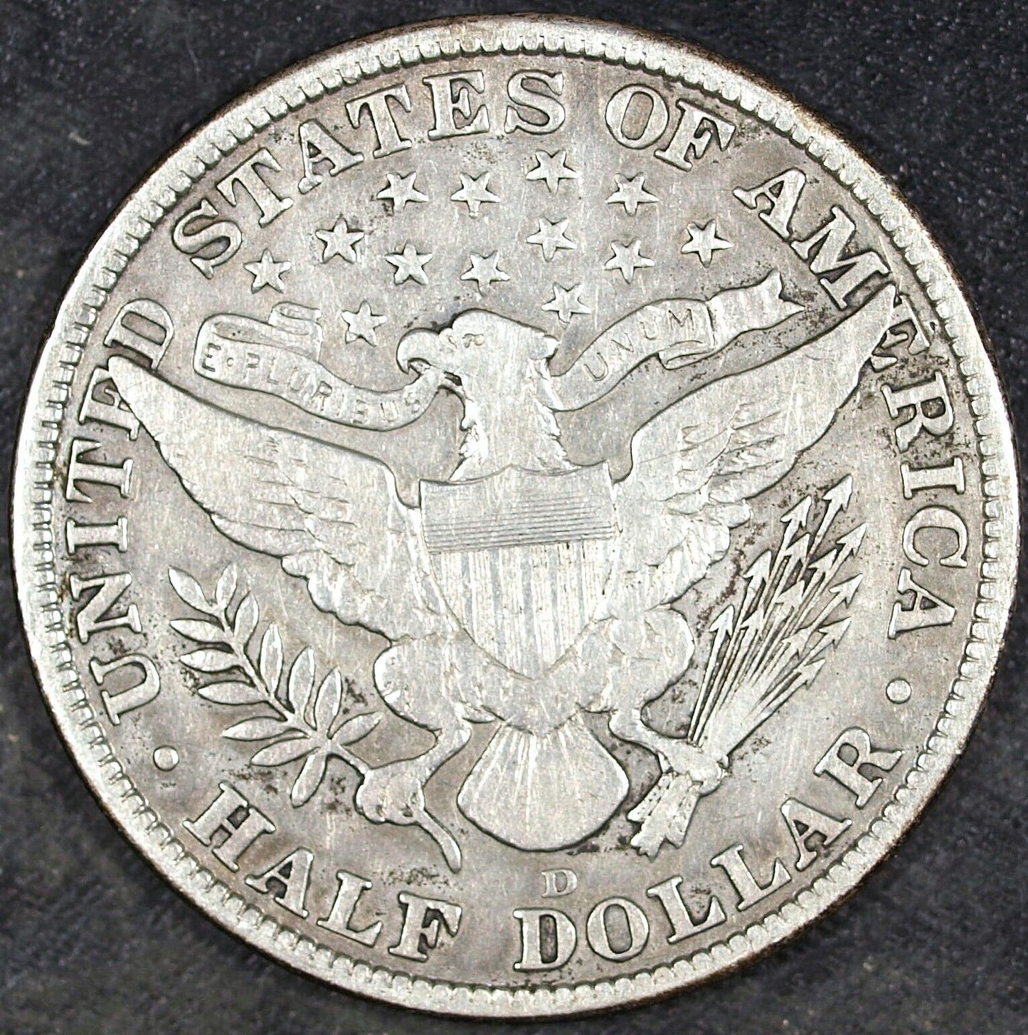 1912 D Barber Silver Half Dollar ☆☆ Circulated ☆☆ Great For Sets 511