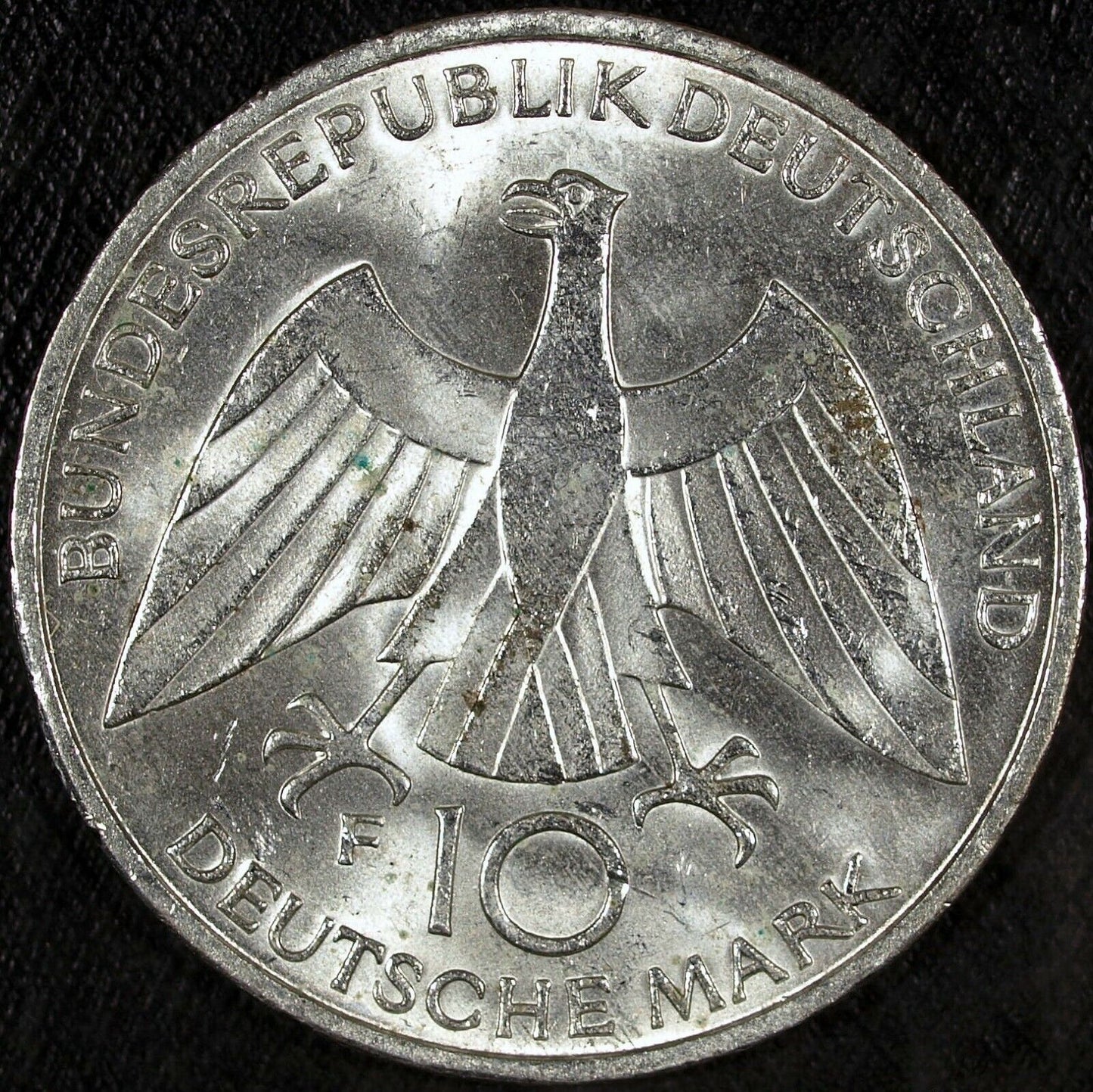 1972 "F" Olympische Spiele Germany 10 Mark ☆☆ .625 Silver Coin ☆☆ 337