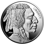 3-1 Ounce Mason Mint Silver Buffalo Indian Rounds .999 Fine 2 Troy Ounce ☆☆