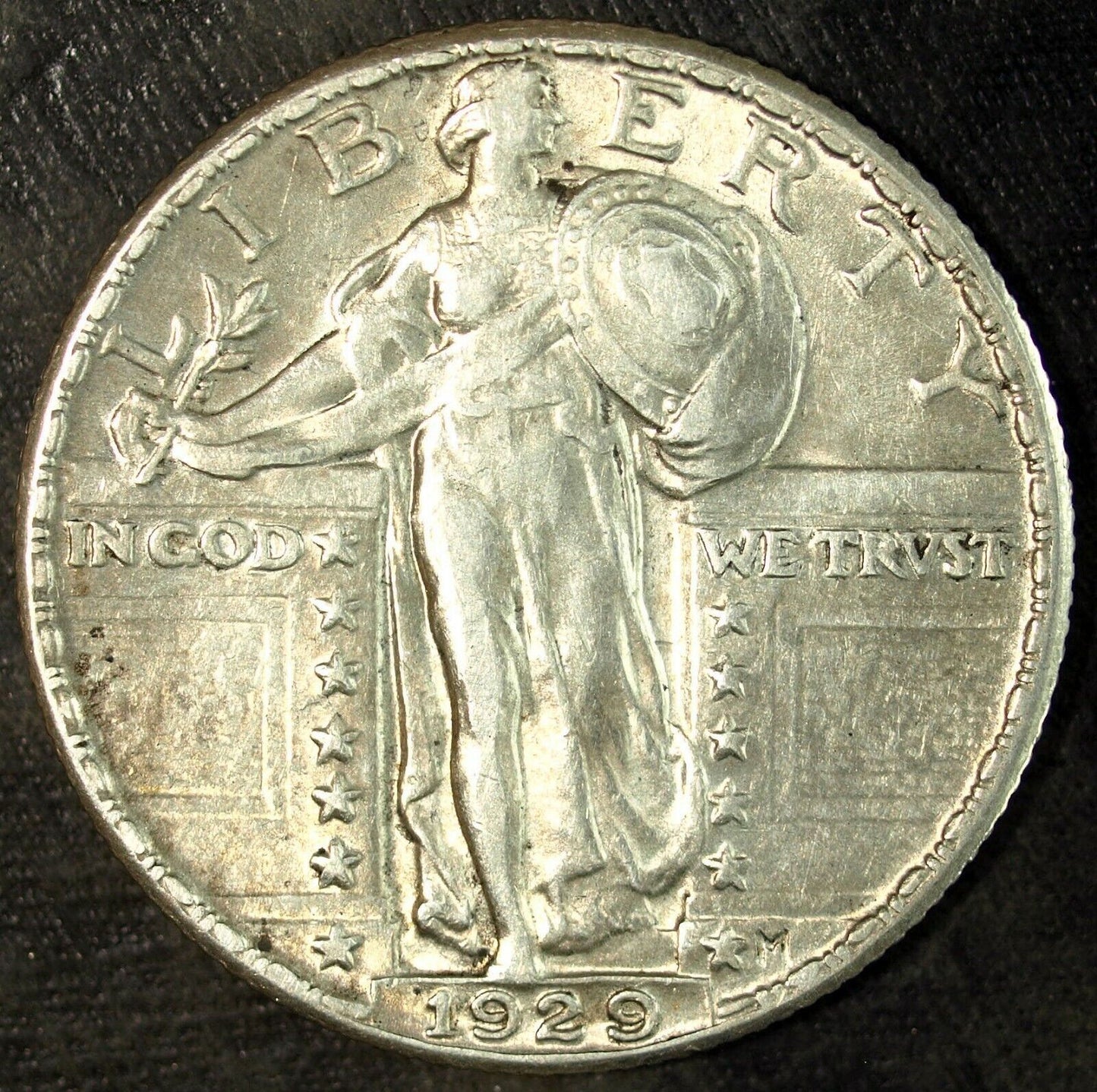1929 P Standing Liberty Silver Quarter ☆☆ Circulated ☆☆ Great Book Filler 197
