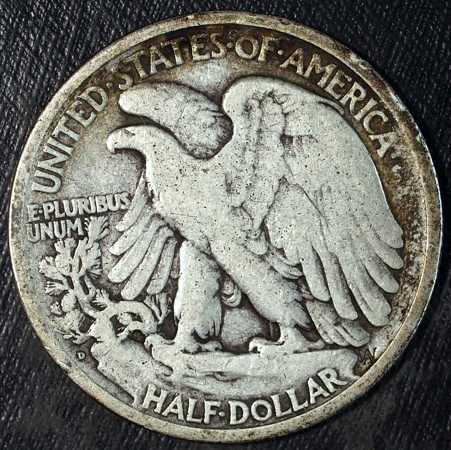 1920 D Walking Liberty Silver Half Dollar ☆☆ Circulated ☆☆ Great For Sets 363