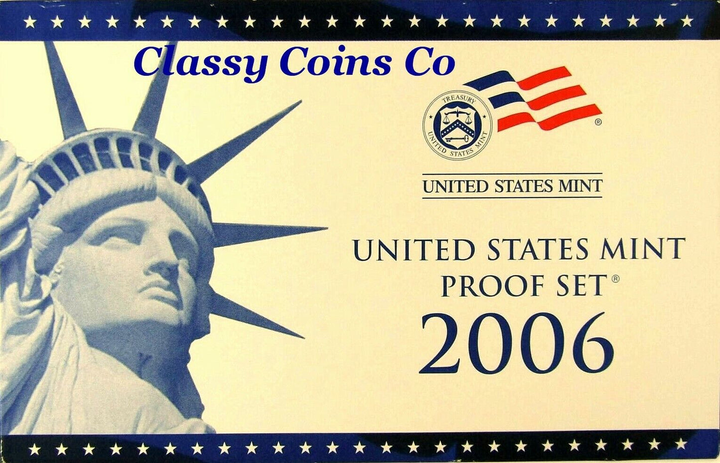 2006 S US Clad Proof Set ☆☆ 10 Coins ☆☆ Great For Sets ☆☆ OGP & COA
