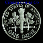 2003 S Clad Proof Roosevelt Dime ☆☆ Ultra Cameos ☆☆ Fresh Out of Proof Set