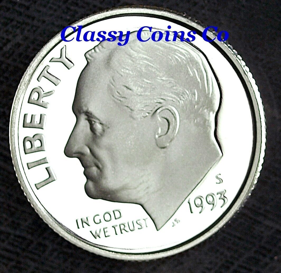 1993 S Silver Proof Roosevelt Dime ☆☆ Great Set Filler ☆☆ Great Collectible