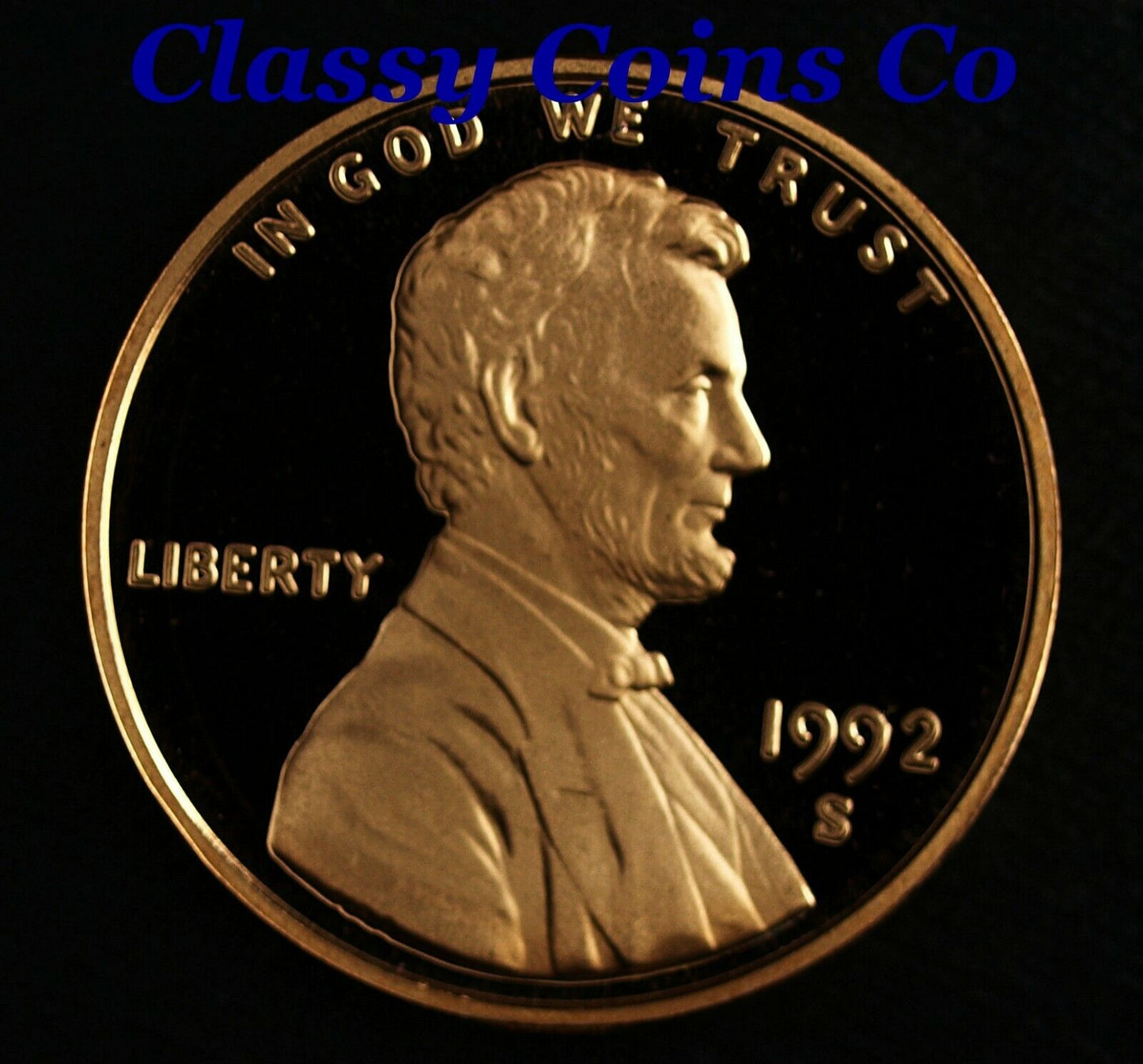 1992 S Proof Lincoln Cent ☆☆ Deep Mirrors ☆☆ Fresh From Proof Set ☆☆