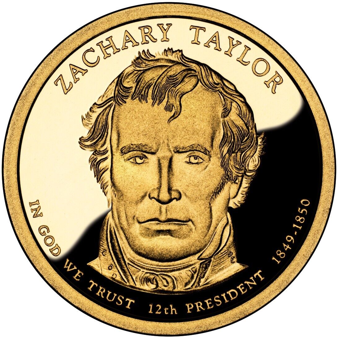 2009 S Zachary Taylor Presidential US Proof Dollar ☆☆ Great For Sets ☆☆