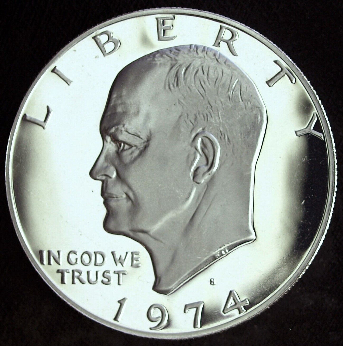 1974 S Gem Proof Silver Eisenhower Dollar ☆☆ Great Set Filler ☆☆ 117