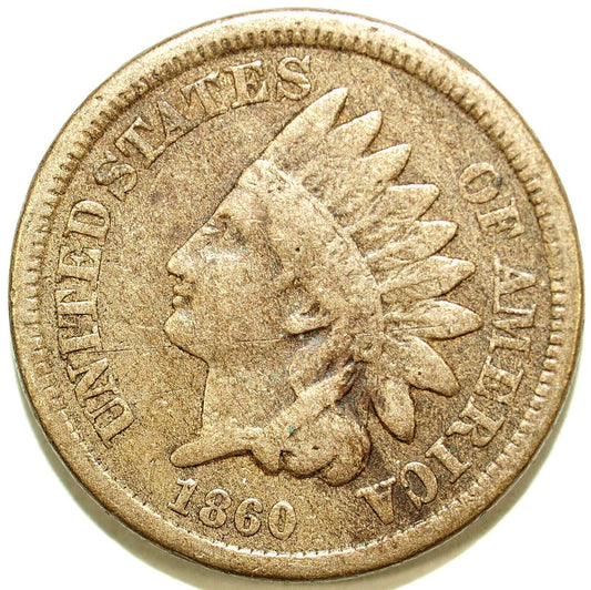 1860 Indian Head Circulated Cent ☆☆ Great Set Filler ☆☆ 710