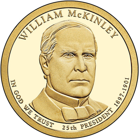 2013 S William Mckinley Presidential US Proof Dollar ☆☆ Great For Sets ☆☆