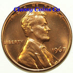 1967 SMS Uncirculated Lincoln Cent ☆☆ Great Set Filler