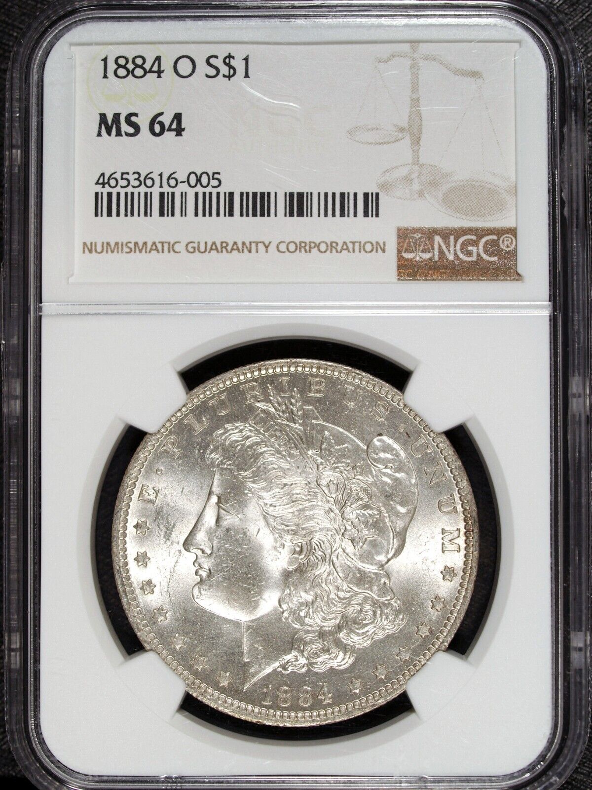 1884 O NGC MS 64 Morgan Silver Dollar ☆☆ Great Collectible ☆☆ 005
