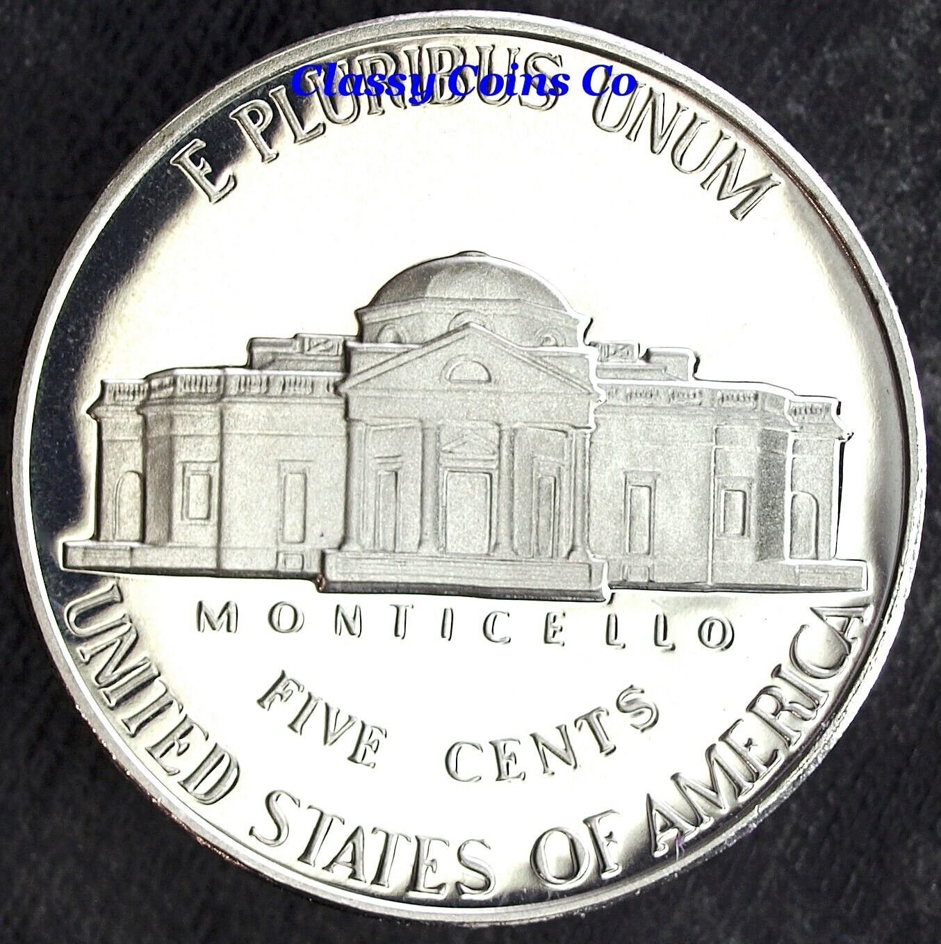 1991 S Proof Jefferson Nickel ☆☆Ultra Cameo ☆☆ Fresh From Proof Set ☆☆