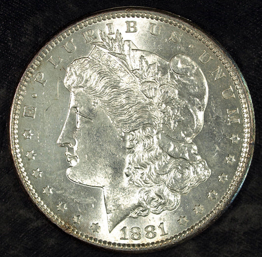 1881 S Morgan Silver Dollar ☆☆ UnCirculated ☆☆ Great Set Filler 425