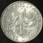 1946 D Almost Uncirculated Roosevelt Silver Dime ☆☆ Great For Sets ☆☆ 202