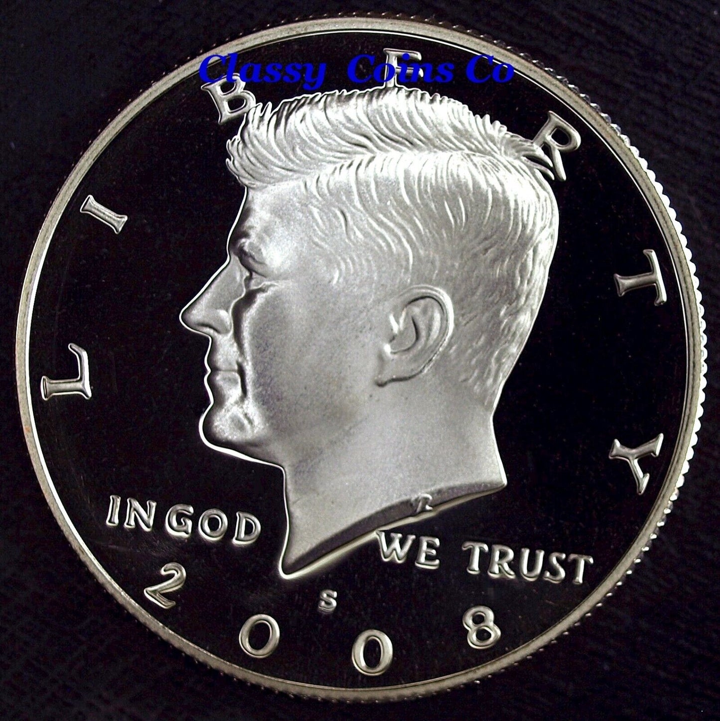 2008 S Silver Proof Kennedy Half Dollar ☆☆ Fresh From Proof Set ☆☆