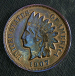 1907 Indian Head Circulated Cent ☆☆ Circulated ☆☆ Great Set Filler 321