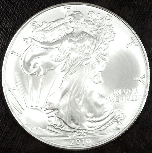 2010 U.S. Mint American Silver Eagle ☆☆ Uncirculated ☆☆ Great Collectible 310