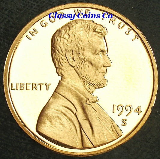 1994 S Proof Lincoln Cent ☆☆ Great For Sets ☆☆ Fresh From Proof Set ☆☆