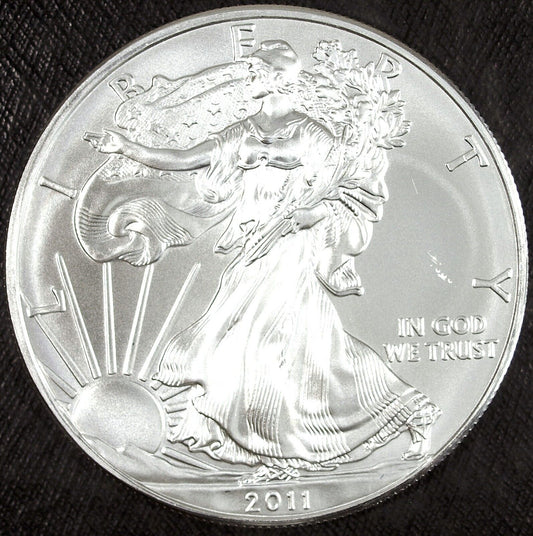 2011 U.S. Mint American Silver Eagle ☆☆ Uncirculated ☆☆ Great Collectible 314