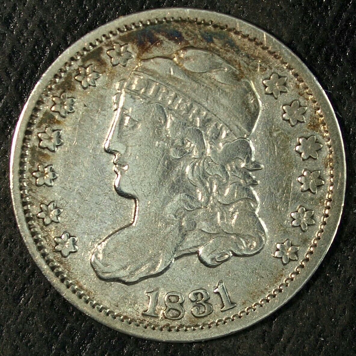 1831 Capped Bust Silver Half Dime ☆☆ Circulated ☆☆ Great Set Filler 400