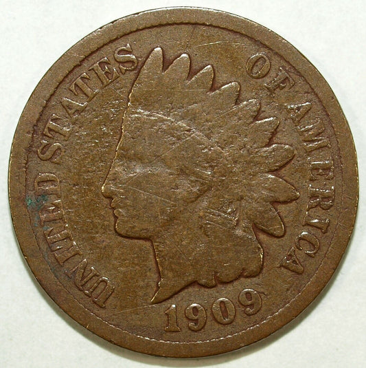 1909 Indian Head Circulated Cent ☆☆ Great Set Filler ☆☆ 278