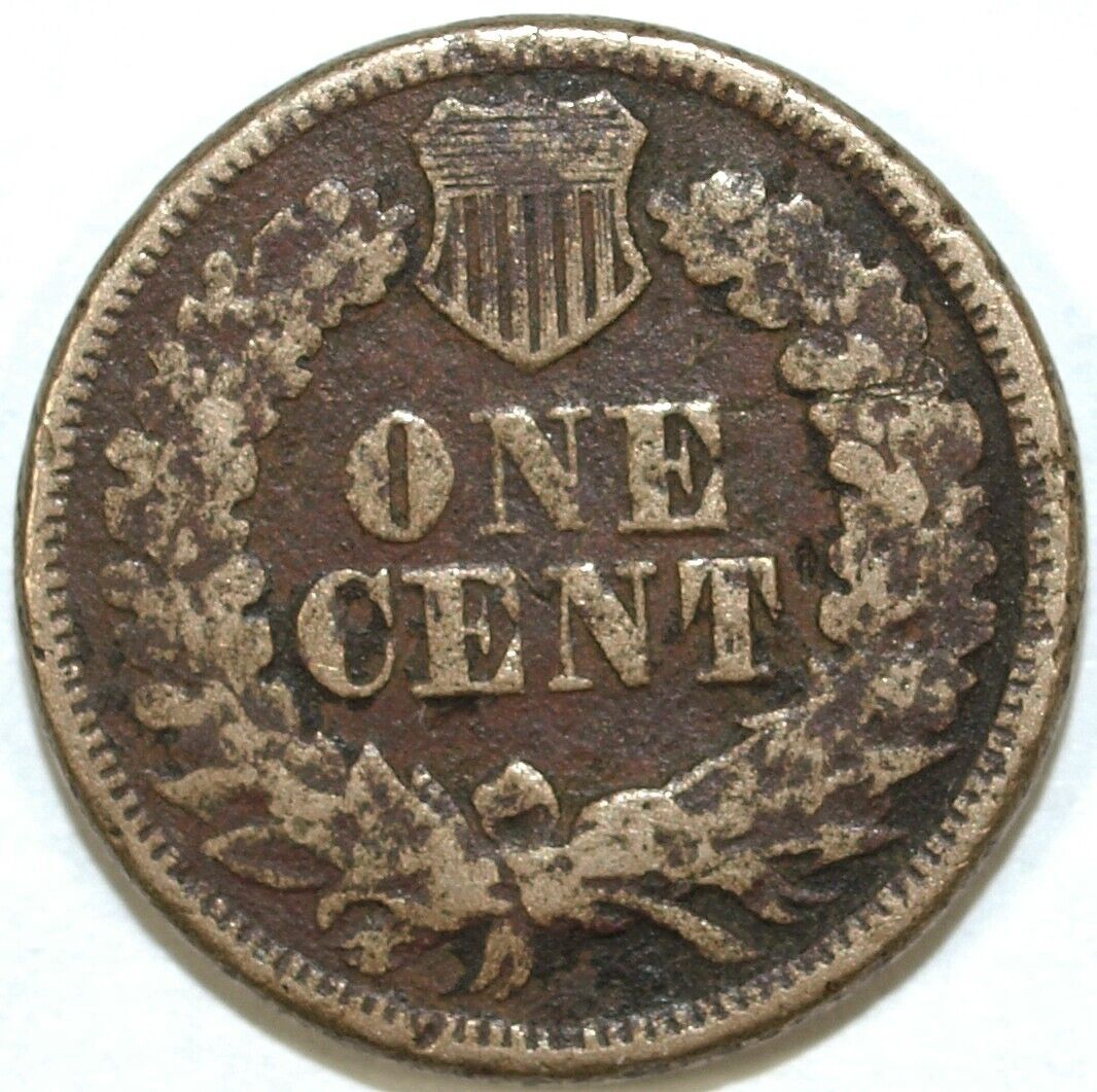 1863 Indian Head Circulated Cent ☆☆ Great Set Filler ☆☆ 400