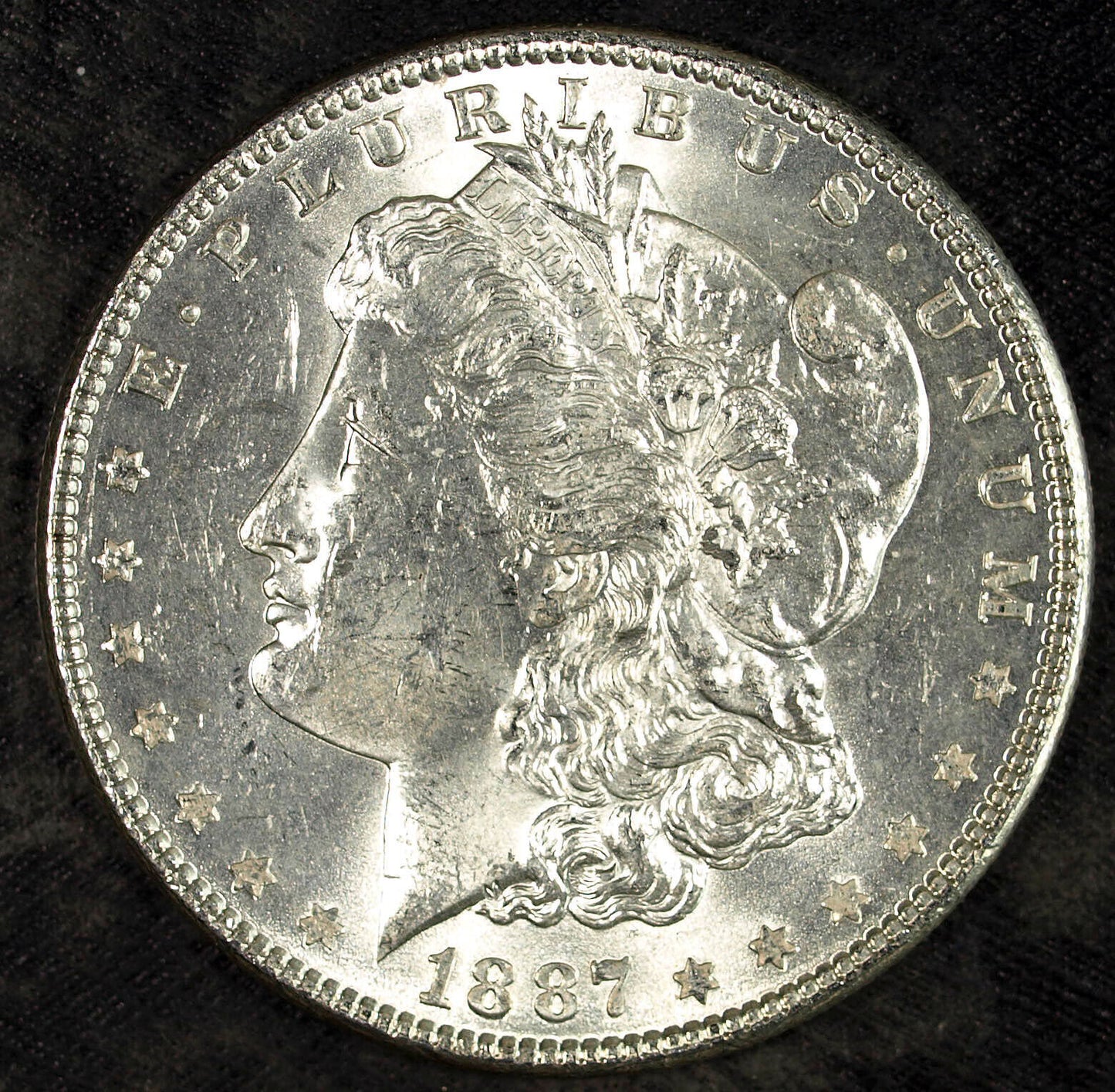1887 P Morgan Silver Dollar ☆☆ UnCirculated ☆☆ Great Set Filler 420